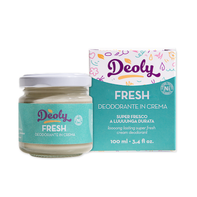 Fresh Plastic Free – 100 Ml - Deodorante in crema super